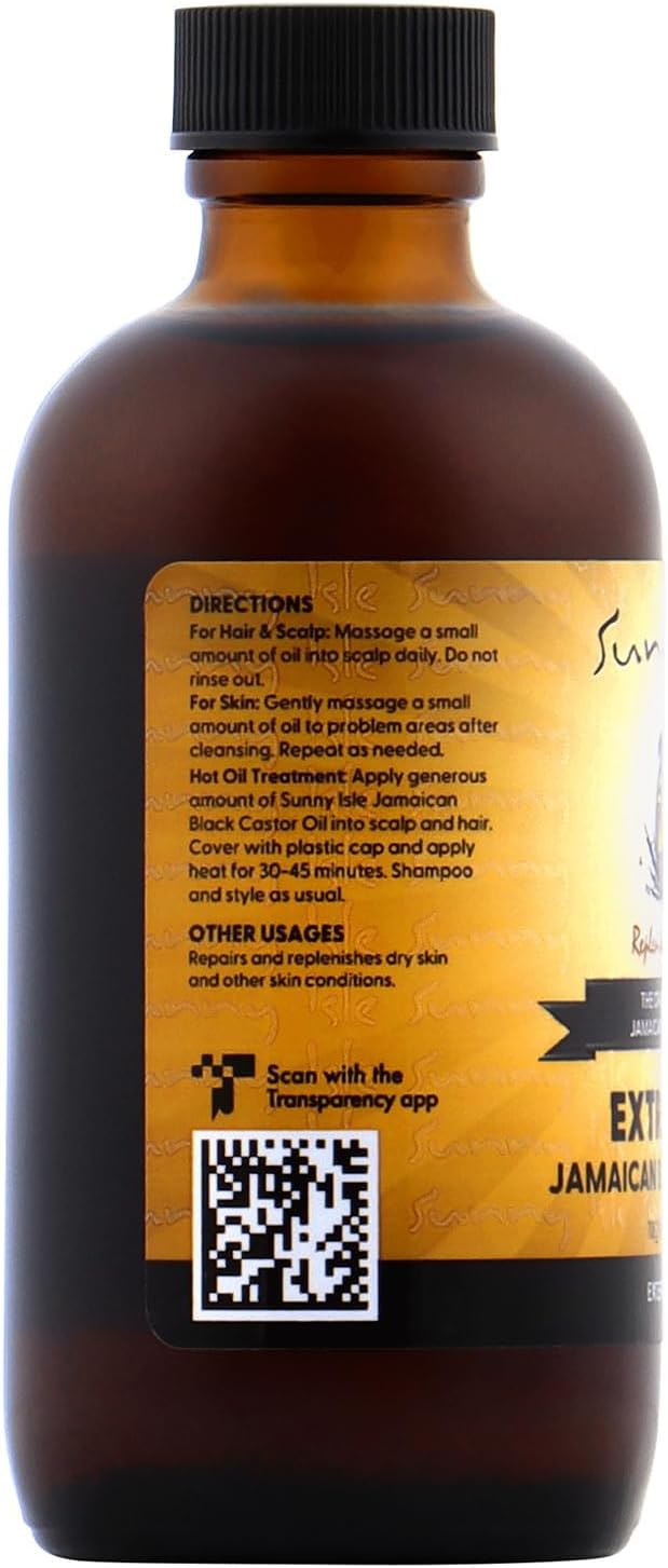 Sunny Isle Jamaican Black Castor Oil Extra Dark 4 oz