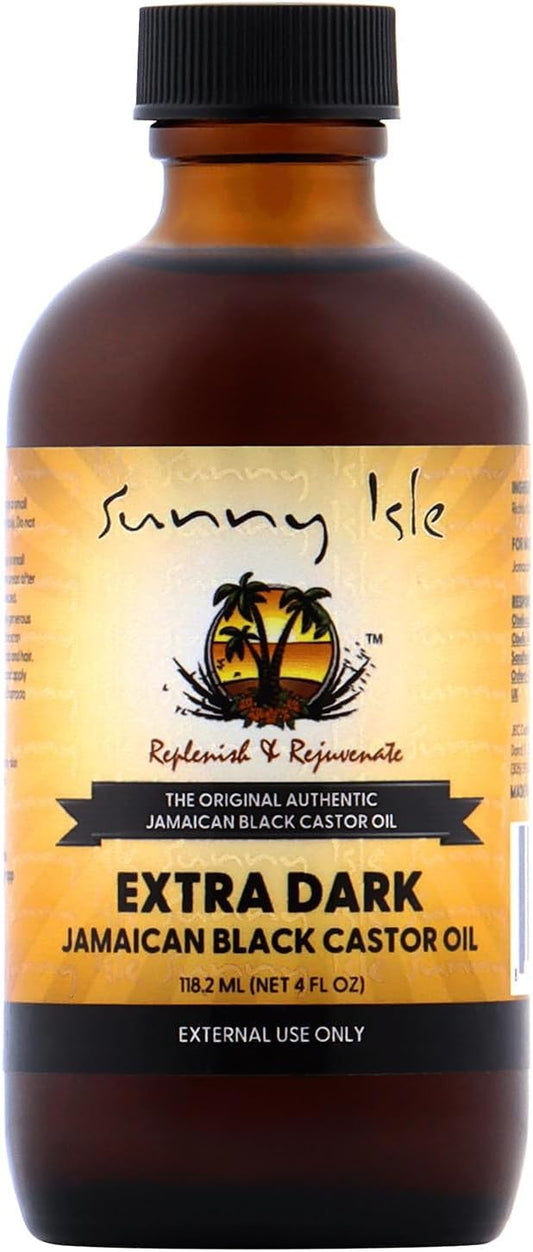 Sunny Isle Jamaican Black Castor Oil Extra Dark 4 oz