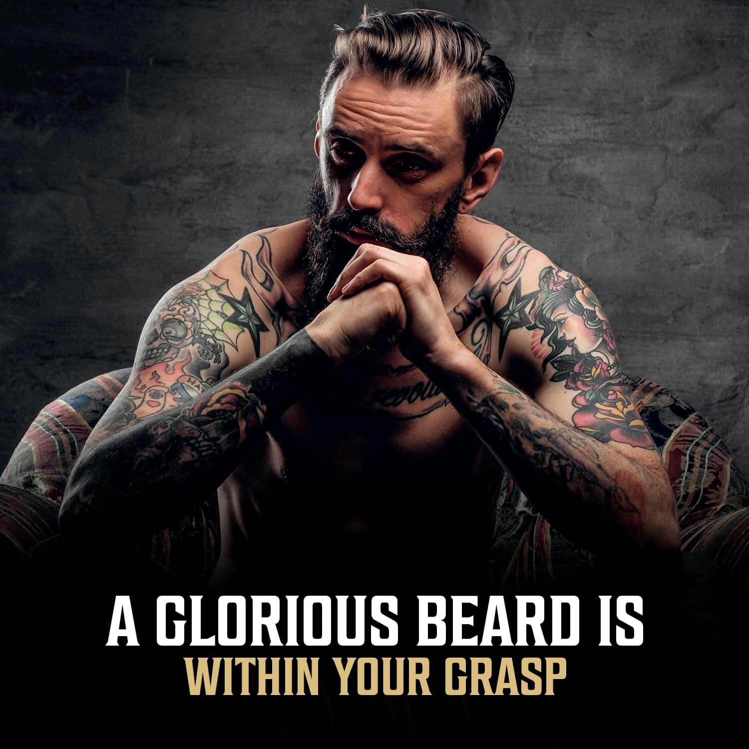 Viking Revolution - Beard Oil - All Natural Variety Beard Oil For Men With Argan & Jojoba Oils - Softens, Smooths & Strengthens - Gifts For Men - Spiced Vanilla - 30 ml