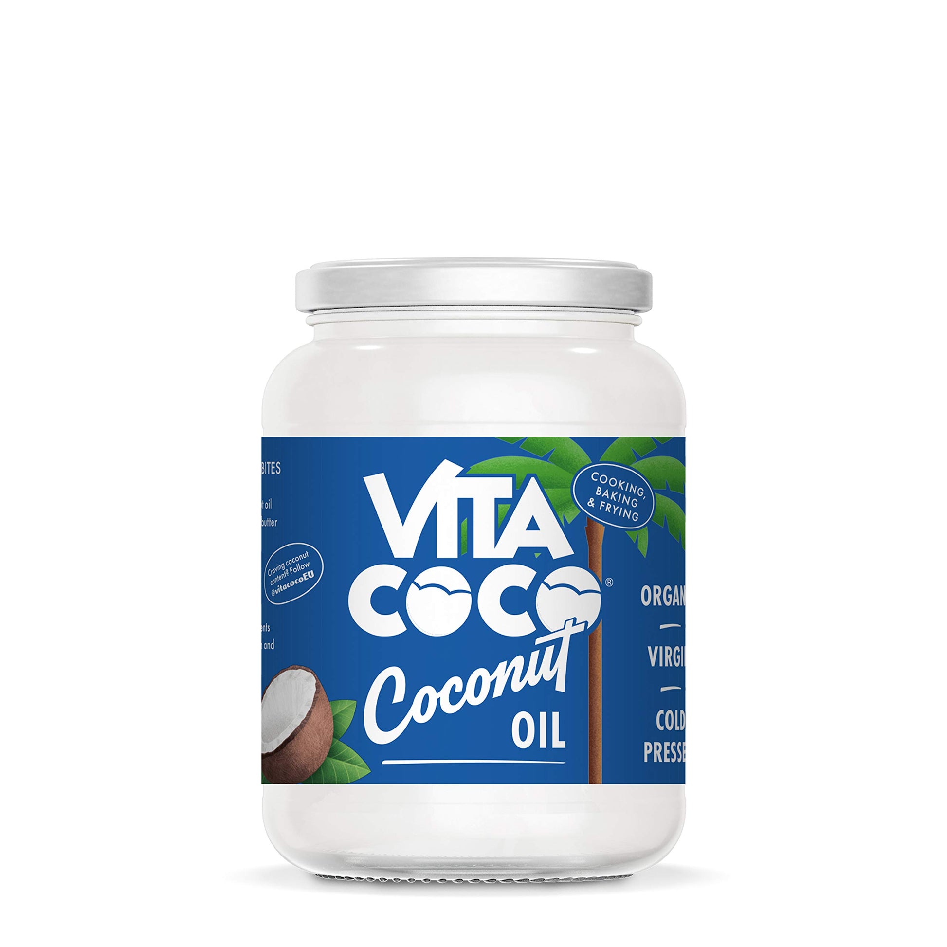 Vita Coco Organic Coconut Oil 250 ml, Extra Virgin, Gluten Free, Use as Cooking Oil, Skin Moisturiser or Hair Shampoo